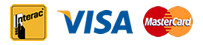 Interac VISA MasterCard